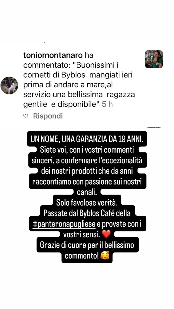 Menu_Byblos Cafè · Bar della Panterona Pugliese_Massafra_image_1