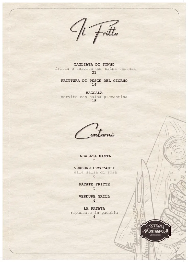 Menu_Osteria La Montagnola 