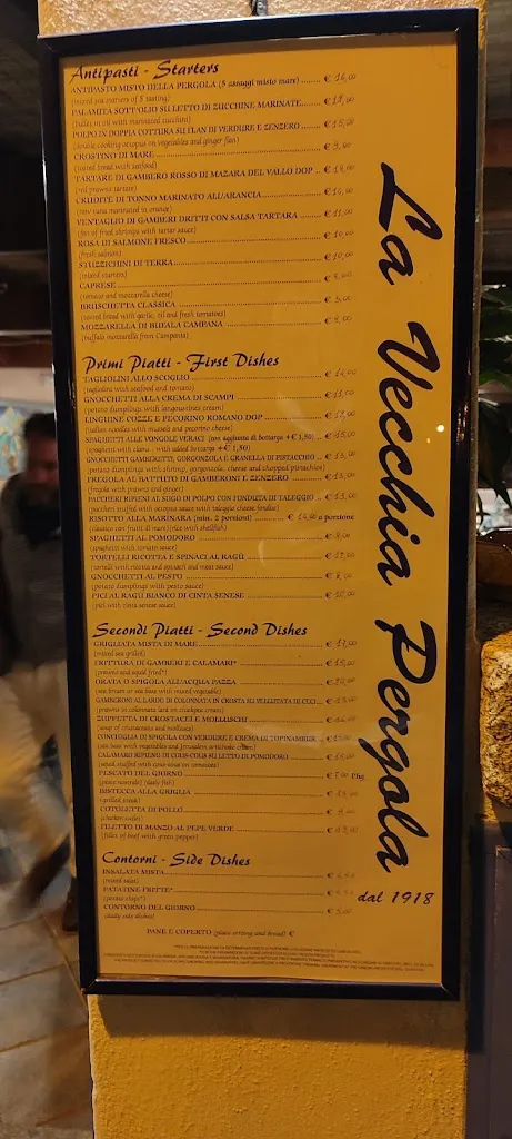 Menu_Ristorante “La Vecchia Pergola”_Giglio Castello_immagine_3