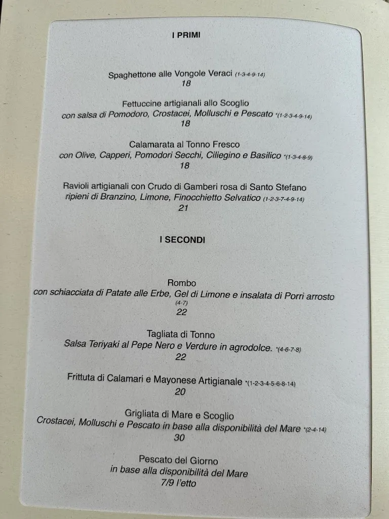 Menu_L'Aroma ristorante_Giglio Castello_image_1