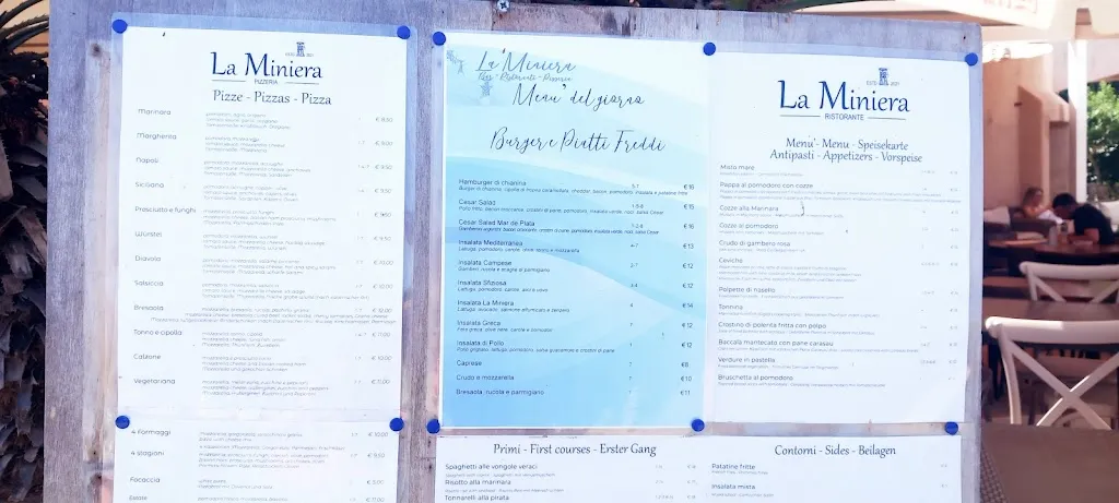 Menu_Ristorante la Miniera_Giglio Castello_image_1