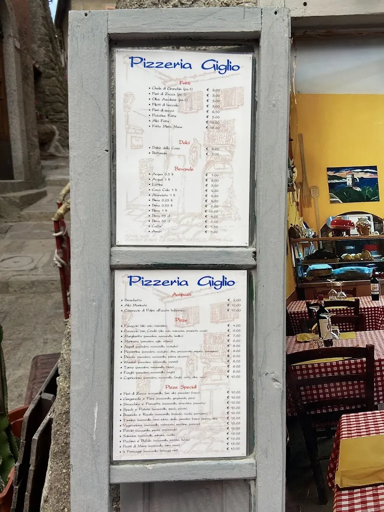Menu_Pizzeria Ristorante Giglio_Giglio Castello_image_1
