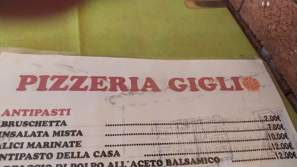 Menu_Pizzeria Ristorante Giglio_Giglio Castello_image_2