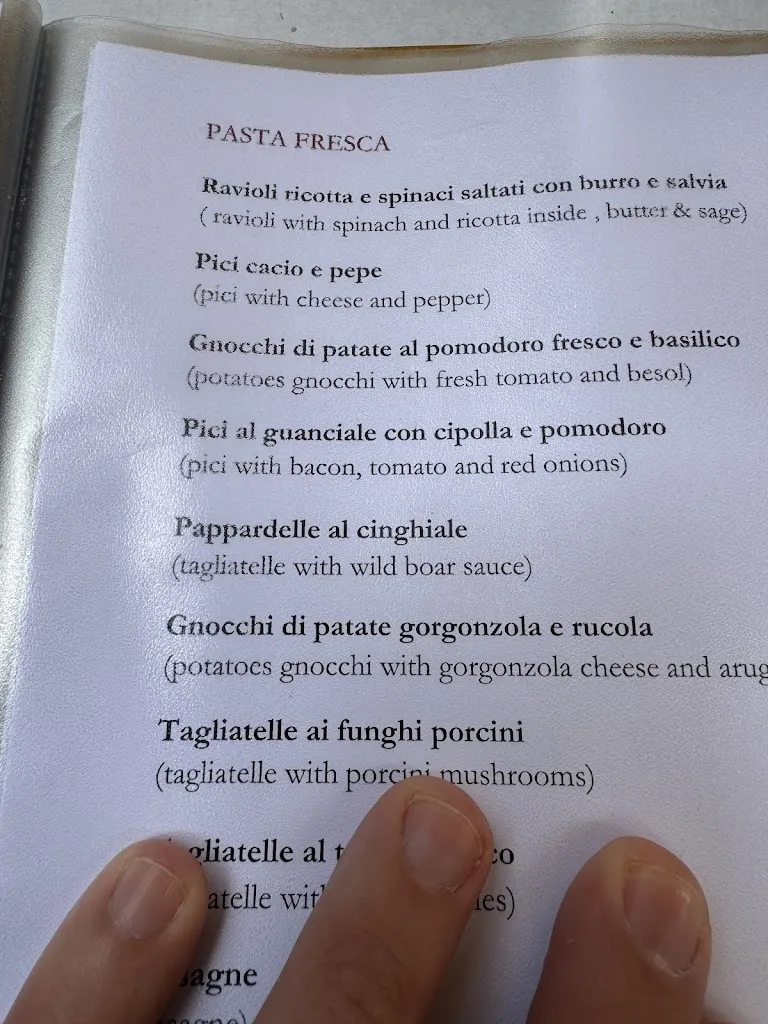 Menu_Ristorante Pizzeria La Cantina_Greve in Chianti_image_1