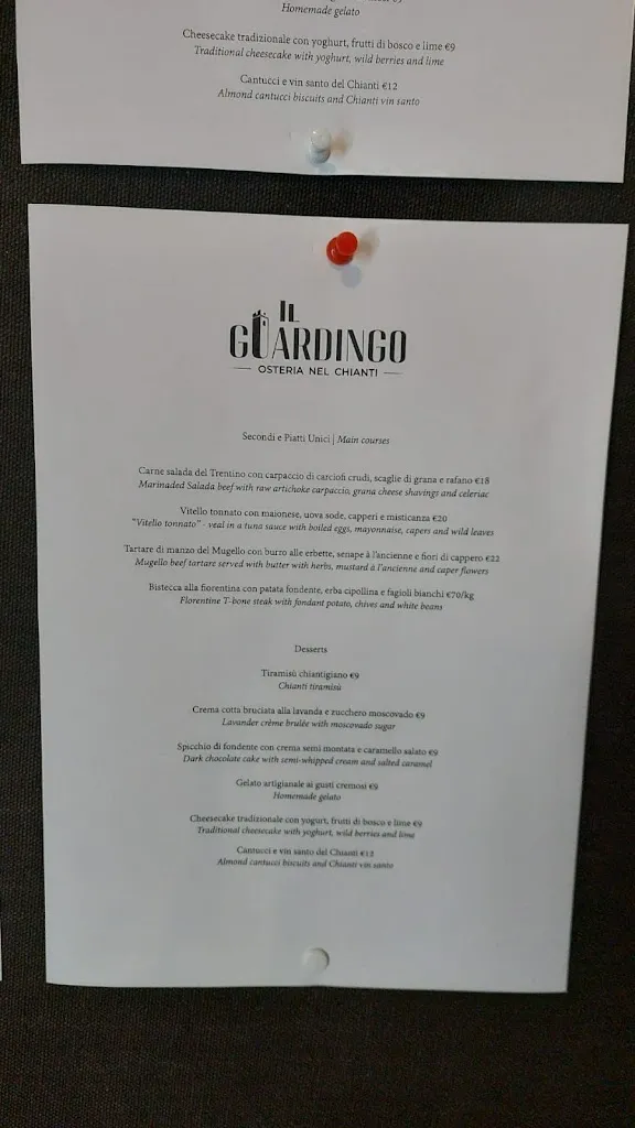 Menu_Il Guardingo, Osteria nel Chianti_Greve in Chianti_image_4