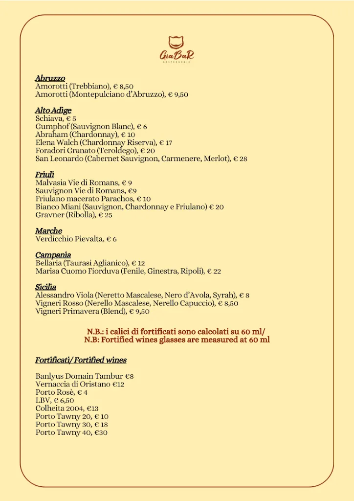 Menu_Gastronomia GiaBaR_Greve in Chianti_image_2