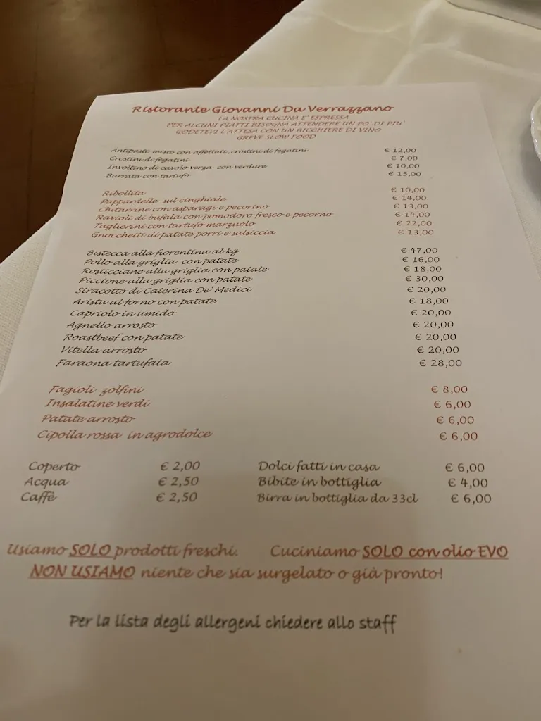 Menu_Albergo Ristorante Giovanni da Verrazzano_Greve in Chianti_image_2