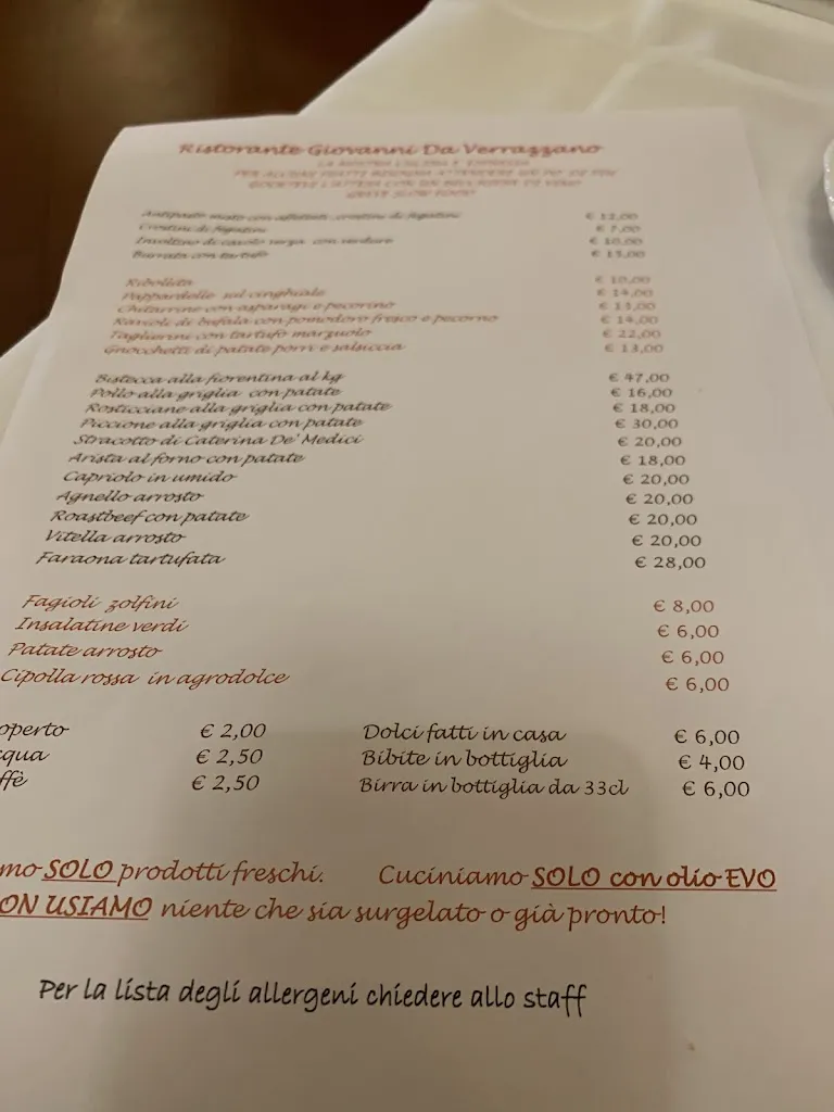 Menu_Albergo Ristorante Giovanni da Verrazzano_Greve in Chianti_image_4