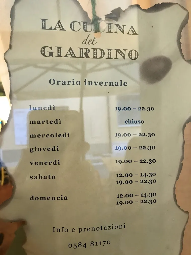 Menu_La Cucina Del Giardino_Forte dei Marmi_image_1