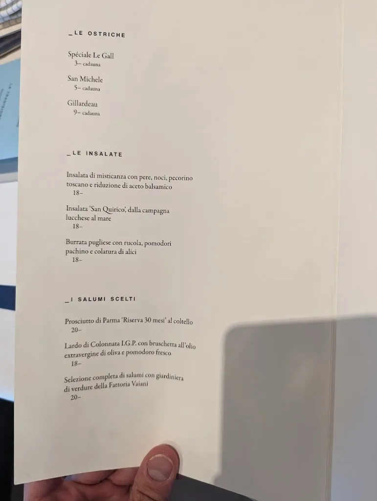 Menu_Osteria Del Mare_Forte dei Marmi_immagine_4