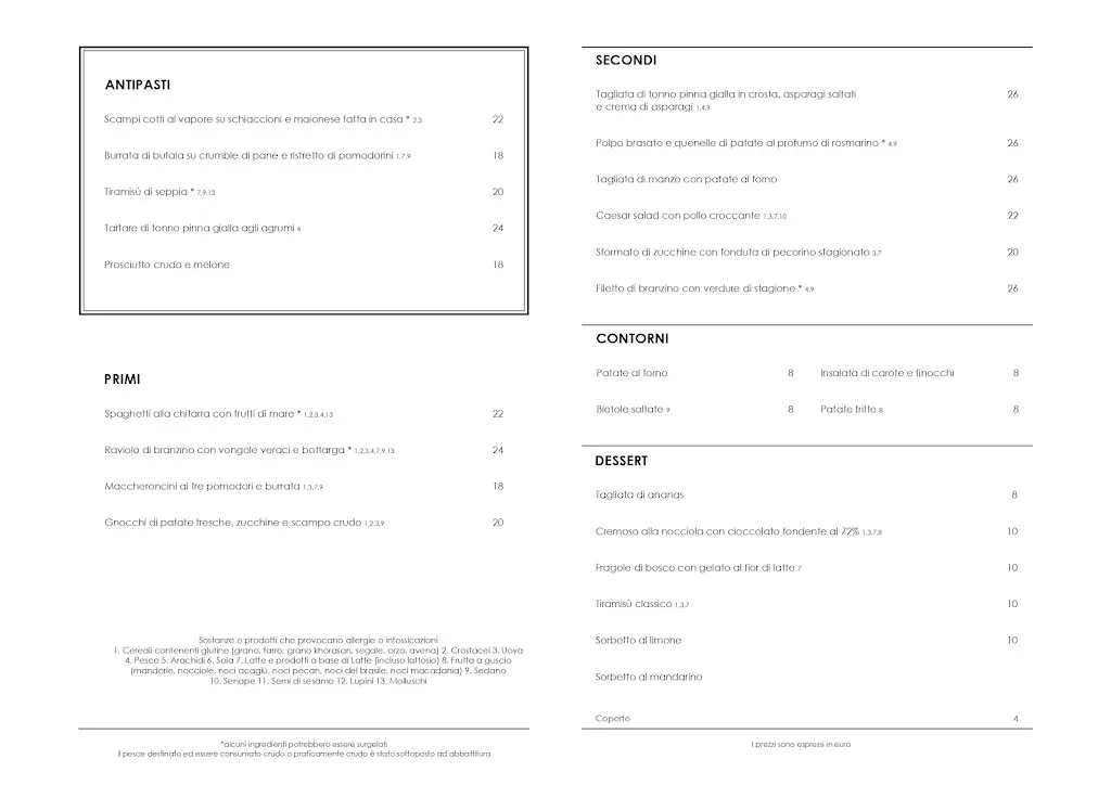 Menu_Riviera Lounge Club Bistrot_Forte dei Marmi_image_1