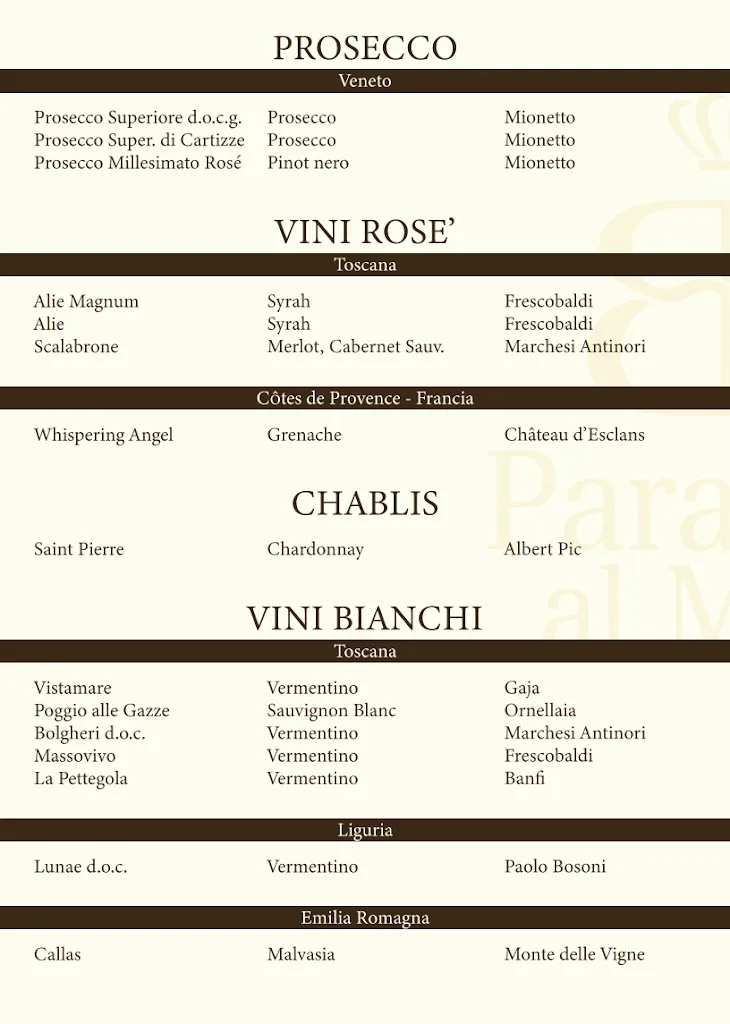 Menu_Paradiso al Mare_Forte dei Marmi_image_2