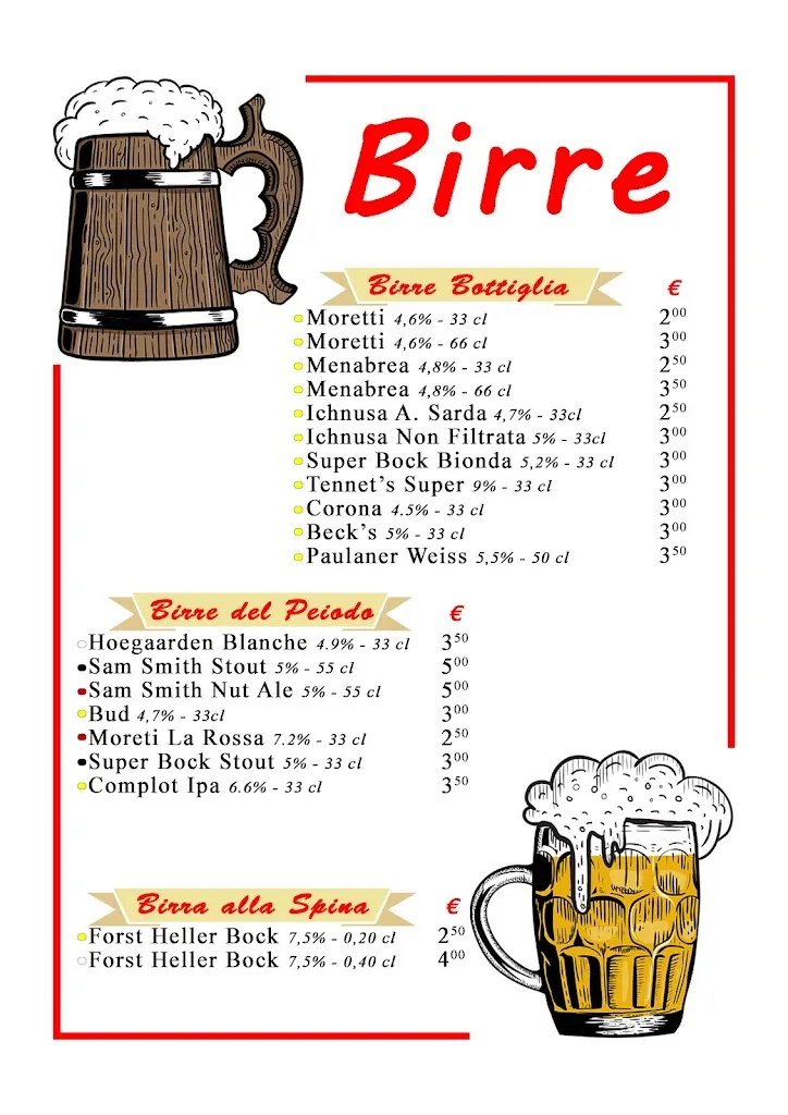 Menu_Bar La Gazzella_Forte dei Marmi_immagine_4