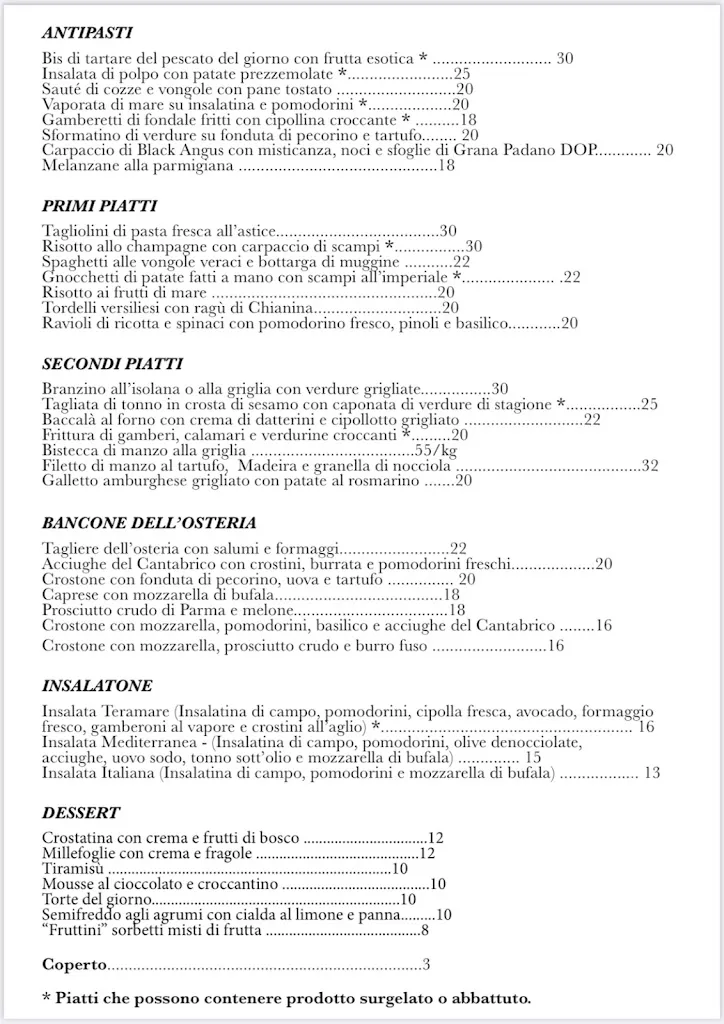 Menu_Osteria Teramare_Forte dei Marmi_image_1