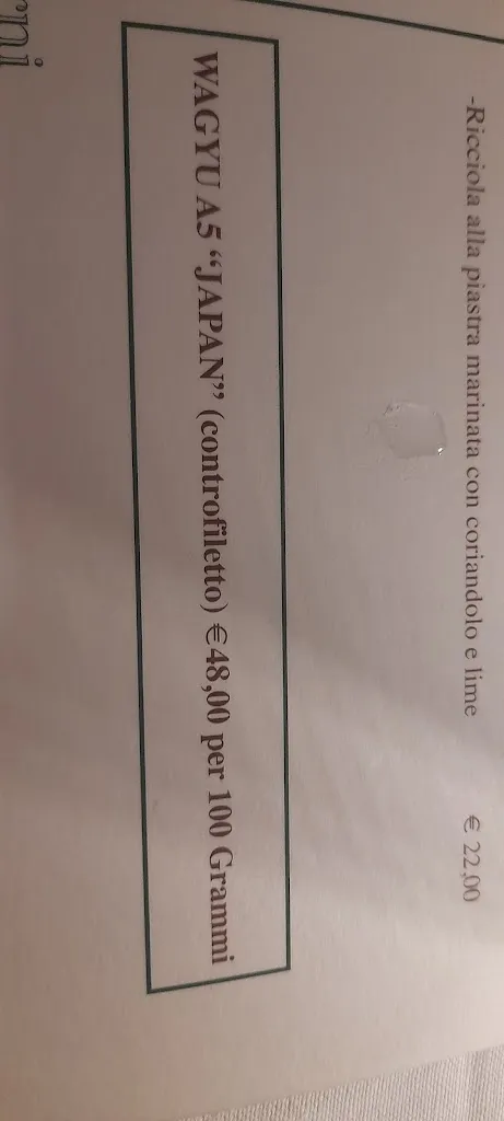 Menü_Aria Steakhouse_Forte dei Marmi_Bild_3