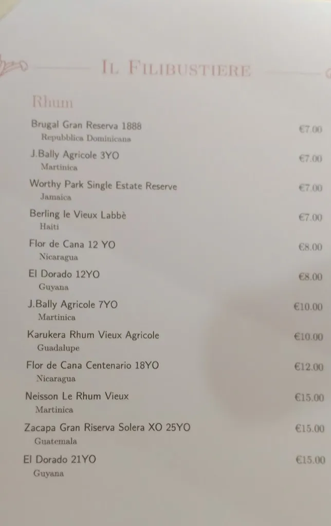 Menu_Il Filibustiere FOLLONICA_Follonica_immagine_1