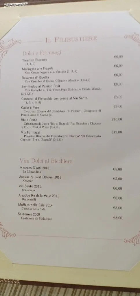 Menu_Il Filibustiere FOLLONICA_Follonica_immagine_3