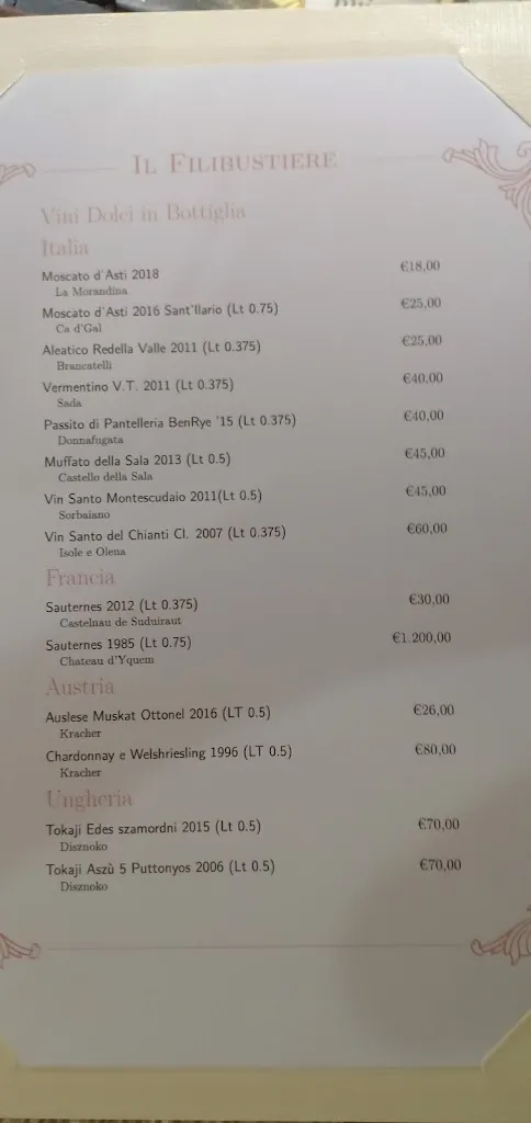 Menu_Il Filibustiere FOLLONICA_Follonica_immagine_4