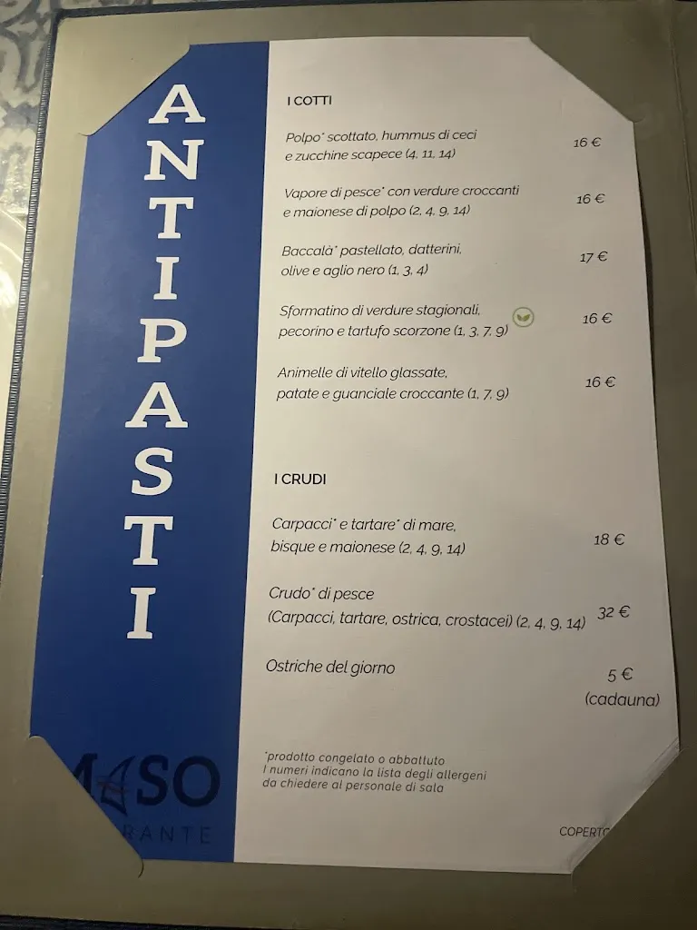Menu_MASO RISTORANTE_Follonica_image_1