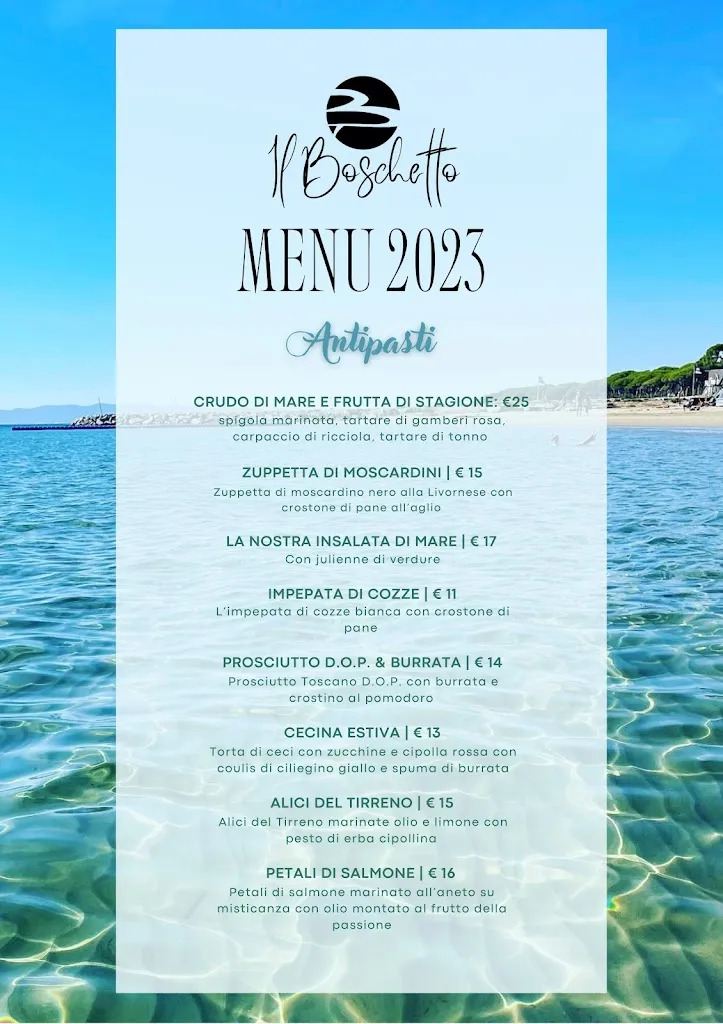 Menu_Ristorante Il Boschetto Follonica_Follonica_immagine_3