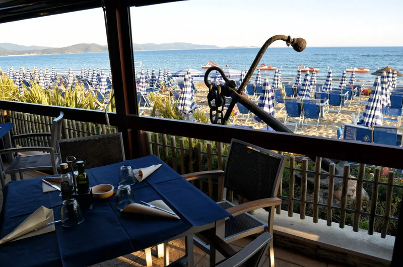 Cerboli Osteria del Mare restaurant in Follonica