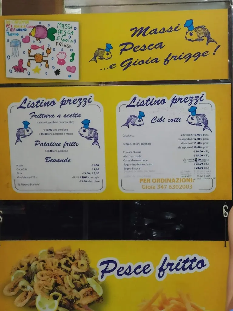 Menu_Pescheria Da Massimo - Massi Pesca E Gioia frigge_Follonica_image_4