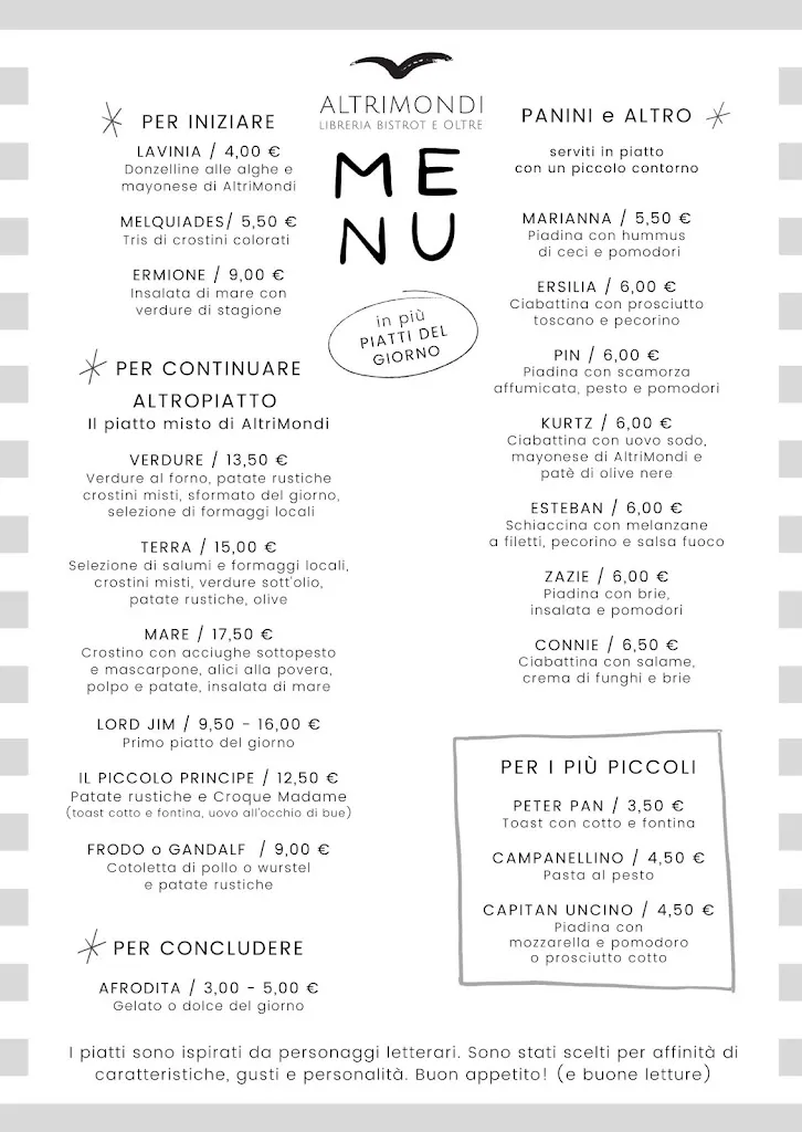 Menu_ALTRIMONDI libreria, bistrot e oltre_Follonica_image_1