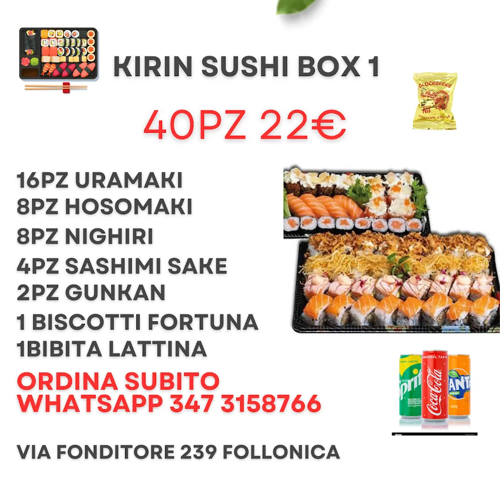 Menu_KiRIN SUSHI ASIA FUSIONE RESTAURANT FOLLONICA_Follonica_image_3