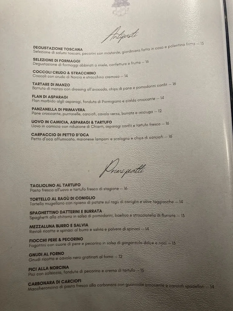 Menu_Ristorante I Tre Pini Firenze_Impruneta_image_1