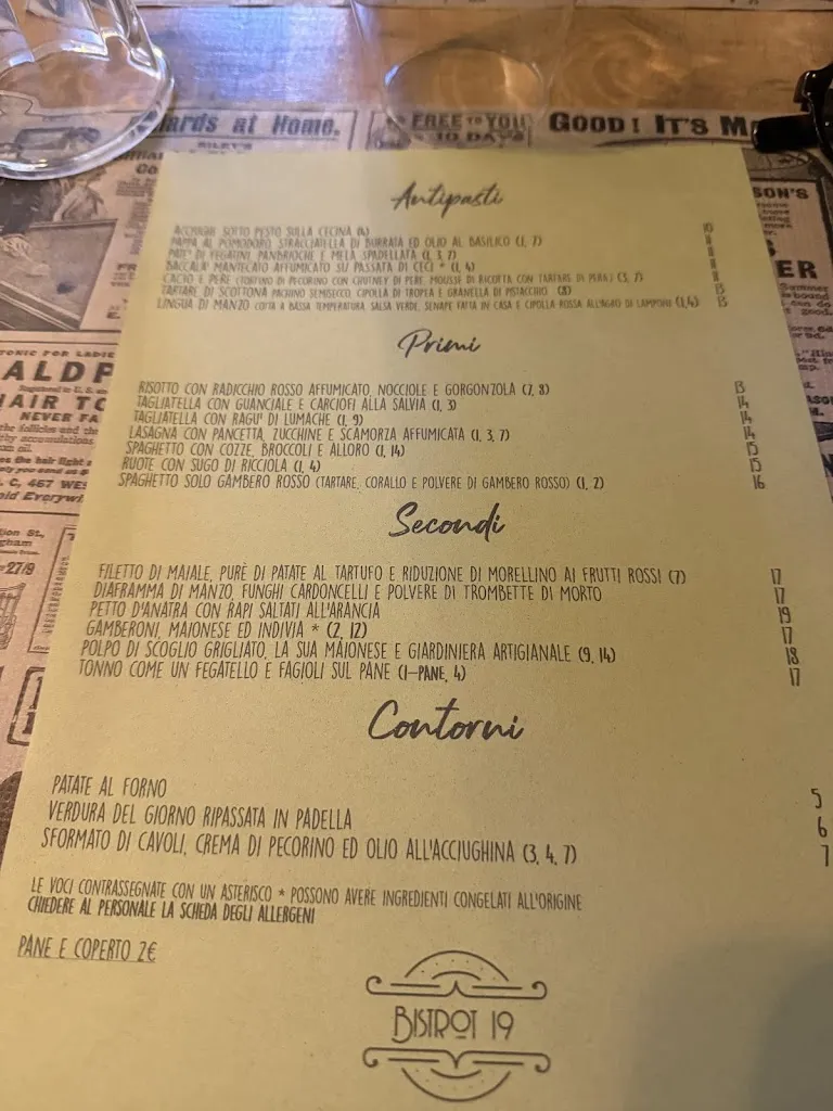 Menu_Bistrot 19_Grosseto_image_3