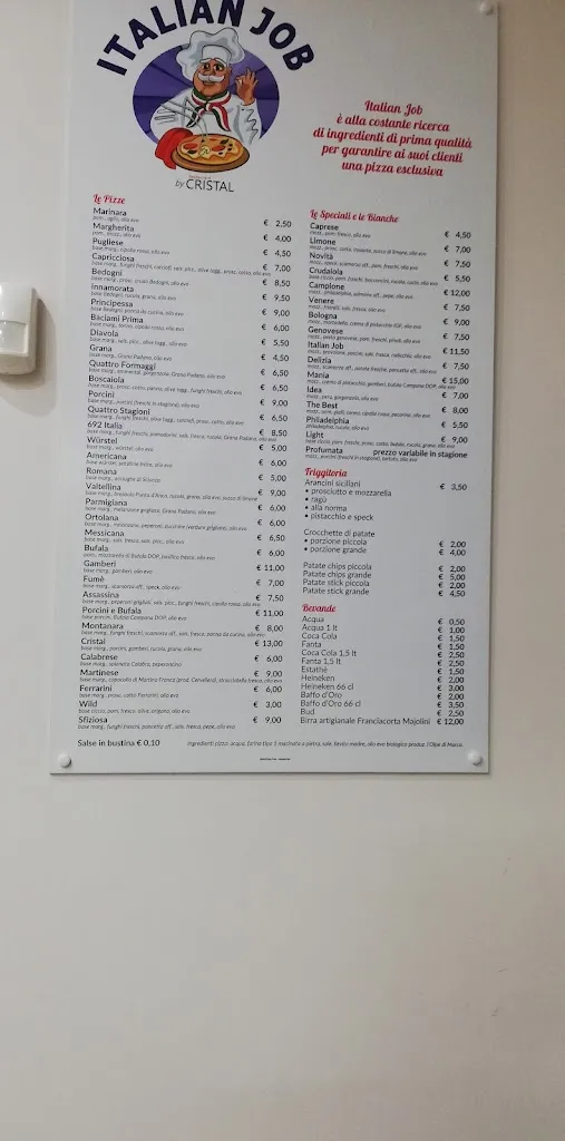 Menu_Italian job_Massafra_image_1