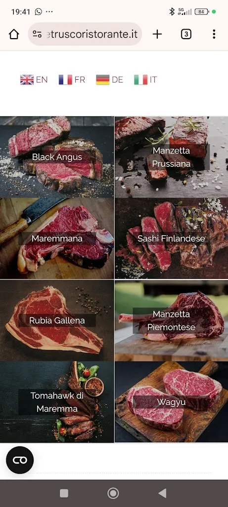 Menu_L'Etrusco Ristorante_Grosseto_immagine_1