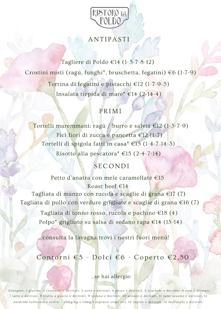 Menu_Ristoro Da Poldo_Grosseto_image_4