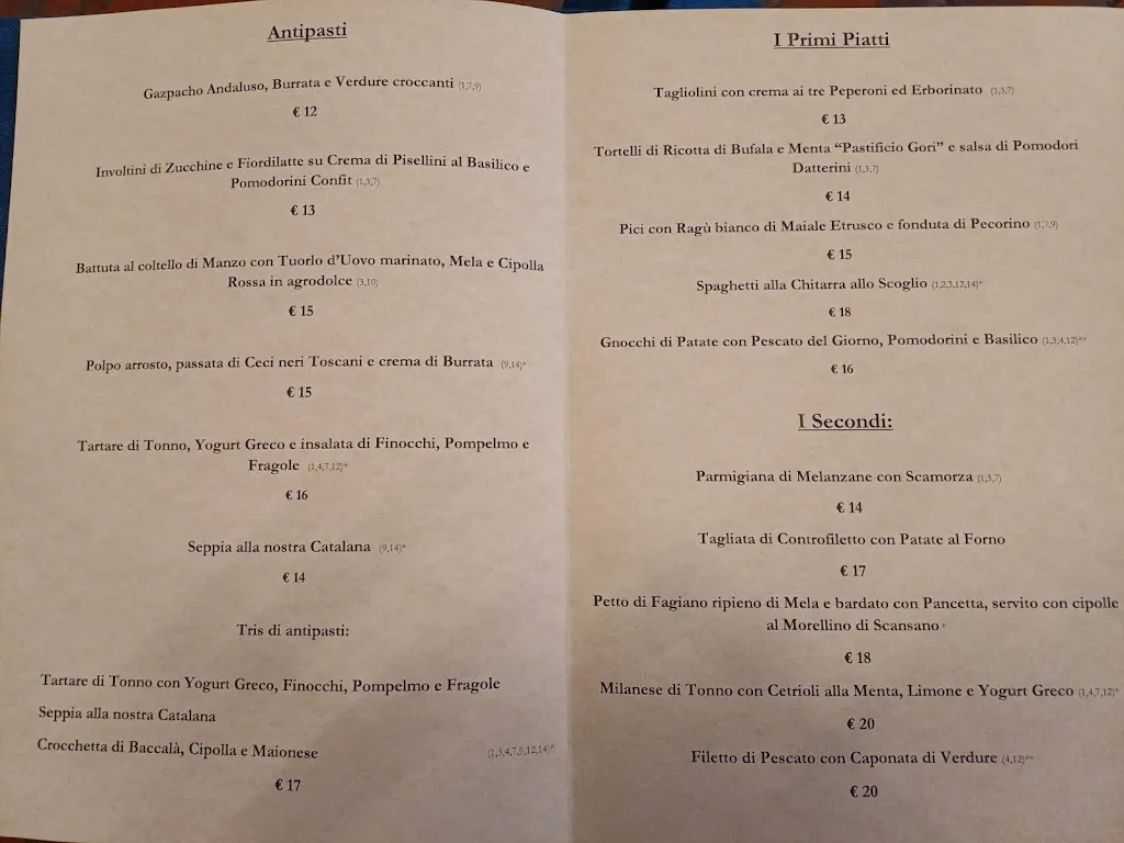 Menu_Dal Nic Trattoria_Grosseto_image_1