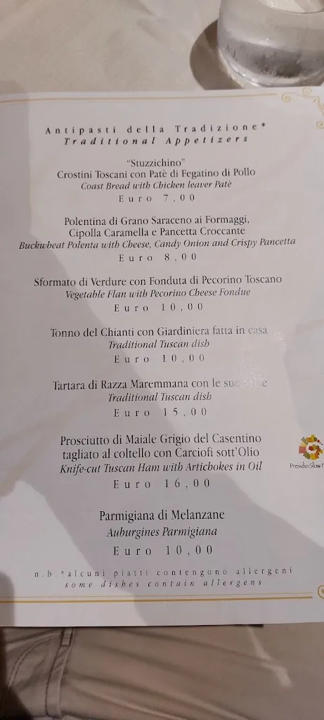 Menu_Osteria Ghigo. Ristorante Tipico di Maremma_Grosseto_image_1