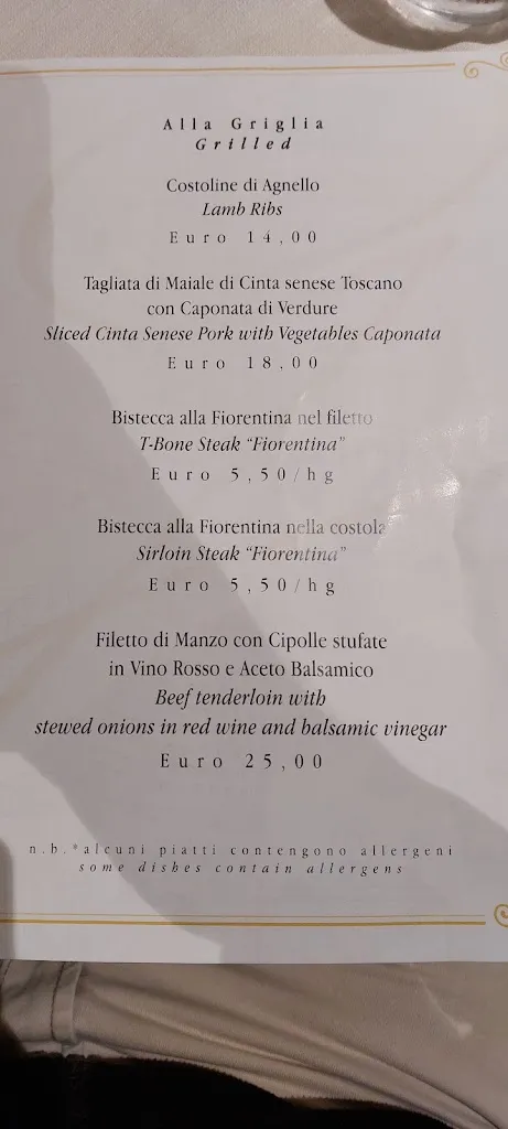 Menu_Osteria Ghigo. Ristorante Tipico di Maremma_Grosseto_image_4