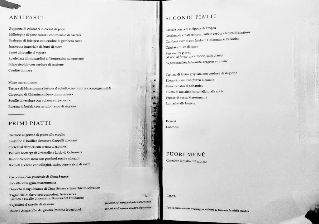 Menu_Ristorante di pesce Grosseto L'uva e il malto_Grosseto_image_1