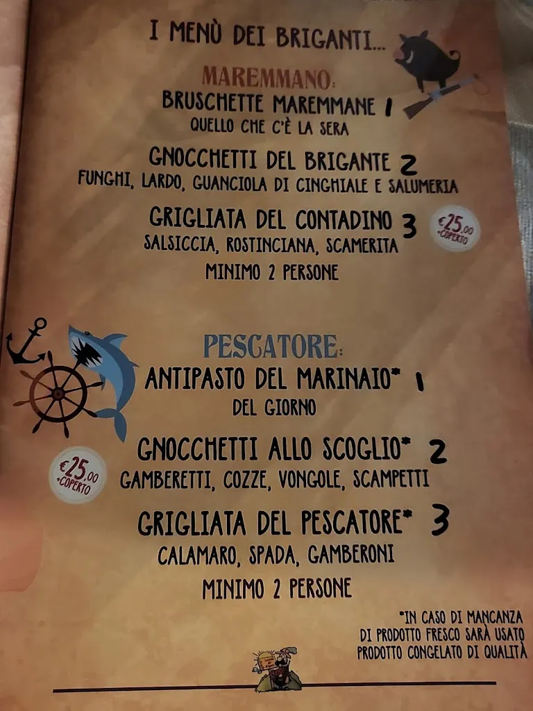 Menu_Ristorante Locanda Dei Briganti_Grosseto_image_4