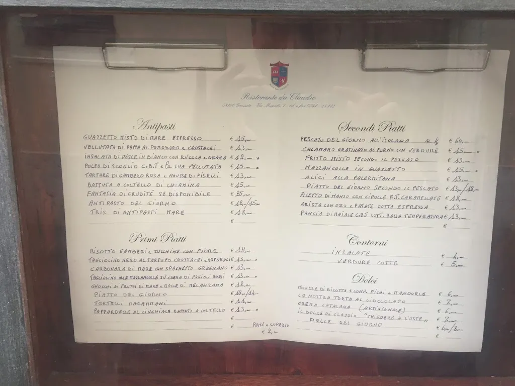 Menu_Buca San Lorenzo_Grosseto_immagine_2