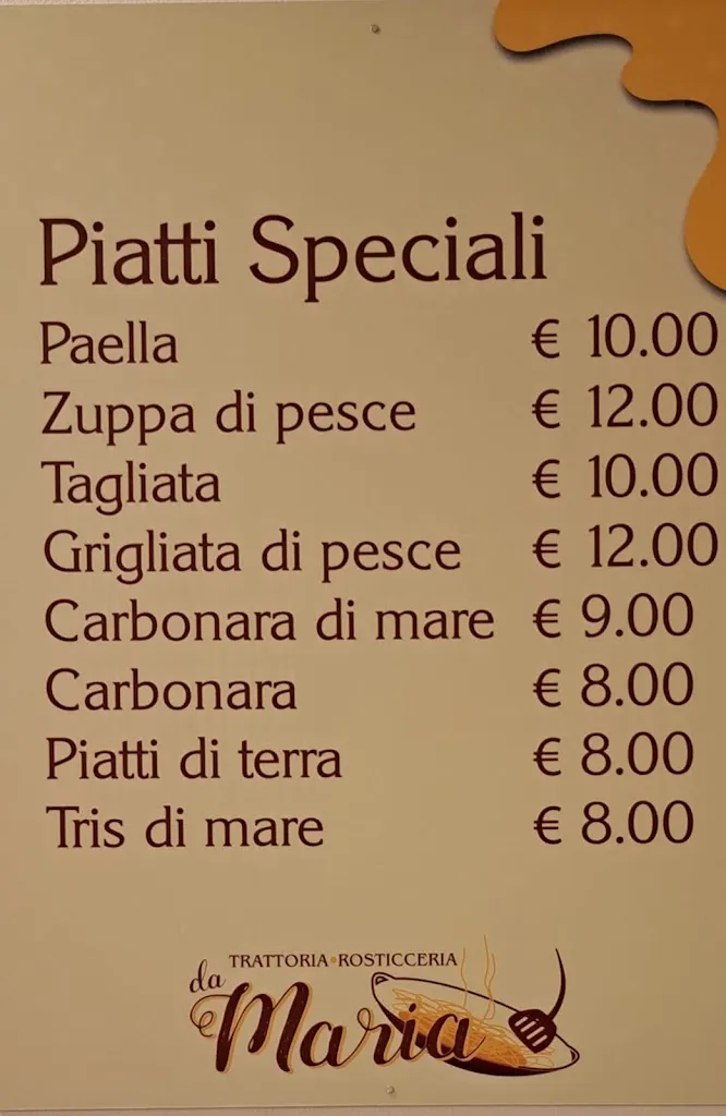 Menu_Trattoria Rosticceria Da Maria._Grosseto_image_4