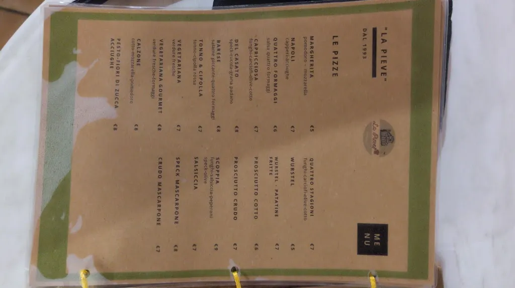 Menu_Ristorante Pizzeria La Pieve_La Pieve-Molino_image_4