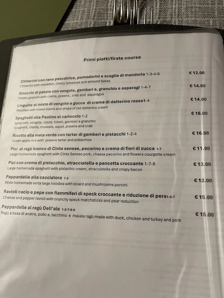 Menu_La Galera - Ristorante Monteroni D'Arbia, Siena_Isola D'Arbia_immagine_3