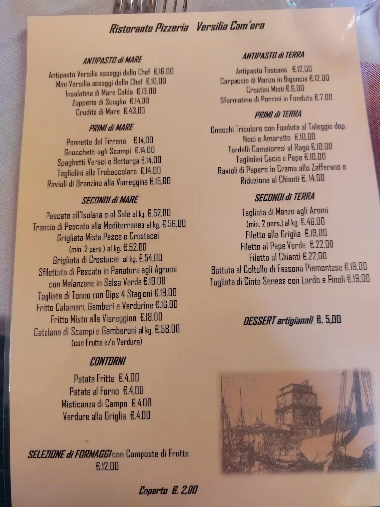 Menu_Ristorante Pizzeria Versilia Com'Era_Larciano_image_2
