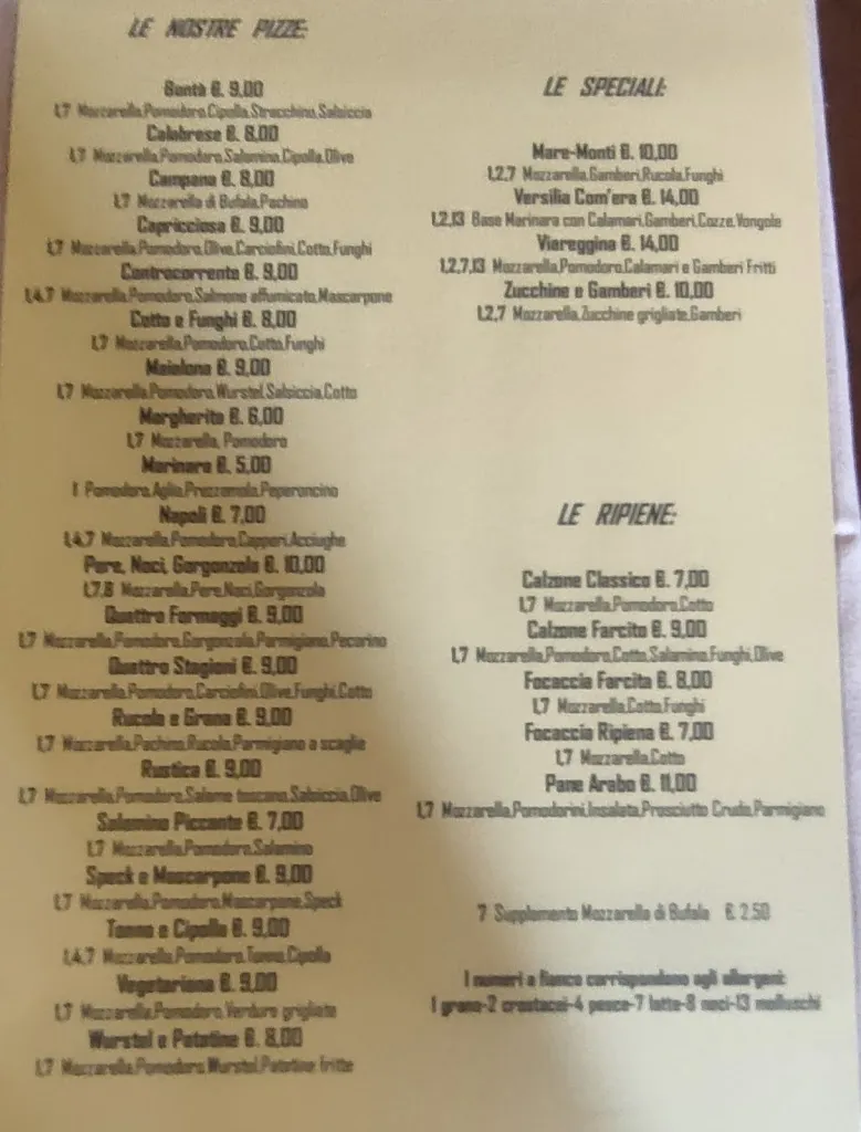 Menu_Ristorante Pizzeria Versilia Com'Era_Larciano_image_4