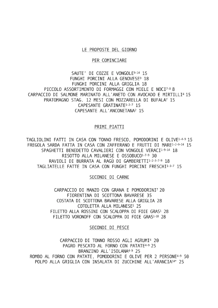 Menu_Il Carpaccio Milano_Lazzeretto_image_1