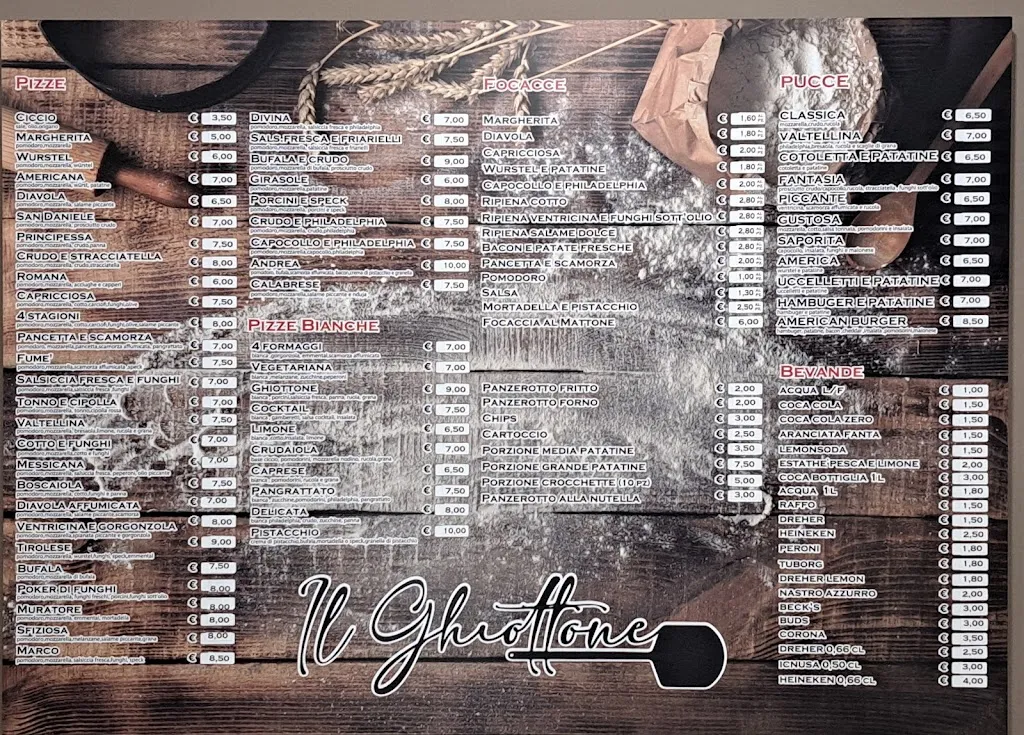 Menu_Il Ghiottone, pizzeria e focacceria_Massafra_image_1