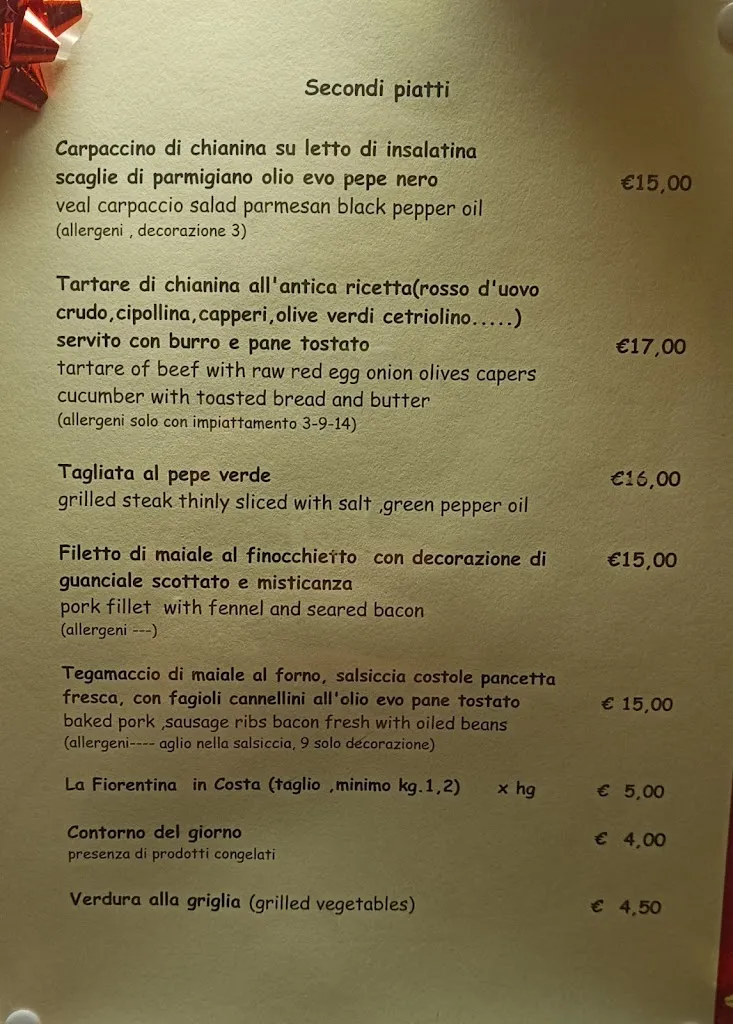 Menu_Ristorante La Tavernetta di Salvini E._Lucignano_image_1