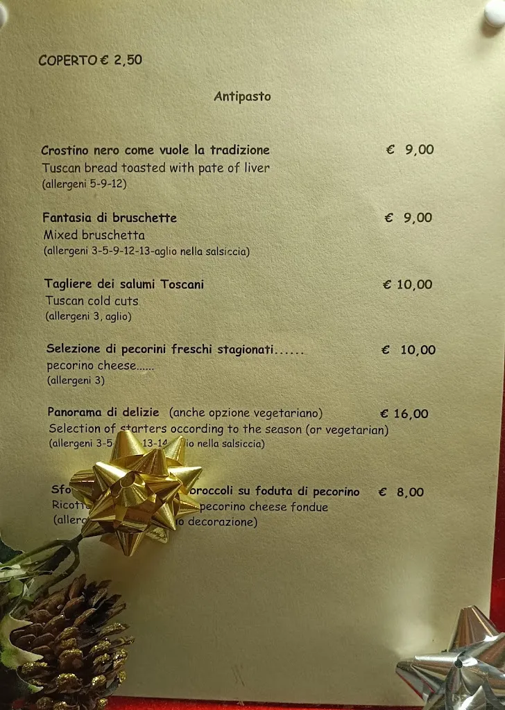 Menu_Ristorante La Tavernetta di Salvini E._Lucignano_image_4