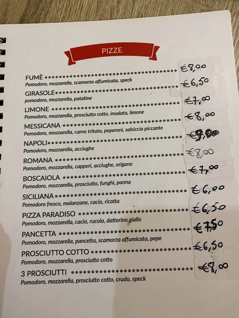 Menu_Pizzeria Paradiso_Massafra_image_1