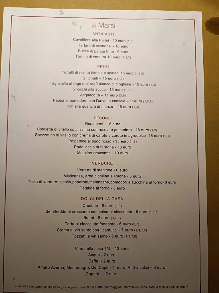 Menu_Trattoria a Marsi_Magliano in Toscana_immagine_1